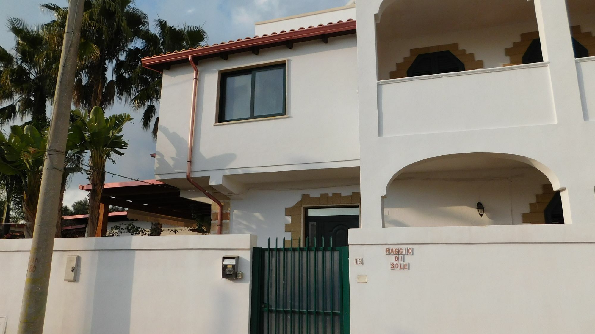 Villa Raggio Di Sole Parcheggio Privato Porto Cesareo Eksteriør bilde